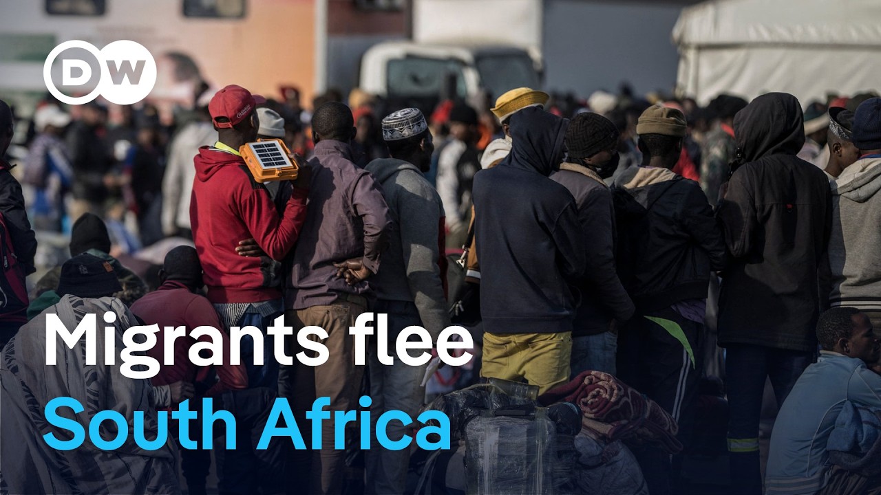 Vigilante deadline drives migrant exodus from South Africa | DW News