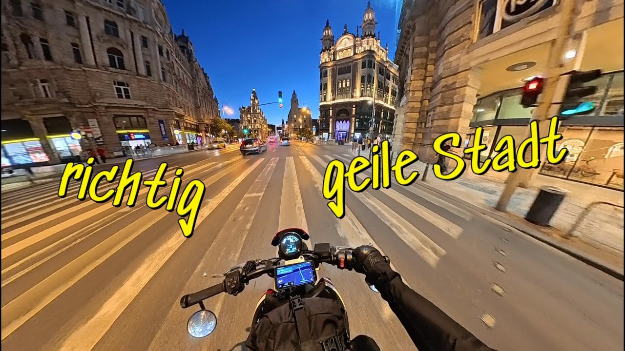 Ausfahrt nach Budapest