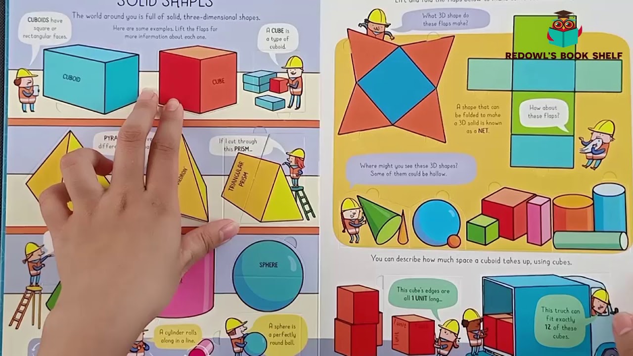 Usborne lift the flap: maths shapes