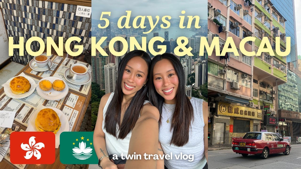 🇭🇰 Hong Kong & 🇲🇴 Macau Travel Vlog | 5-Day Itinerary: What To See, Eat & Do + Macau GP