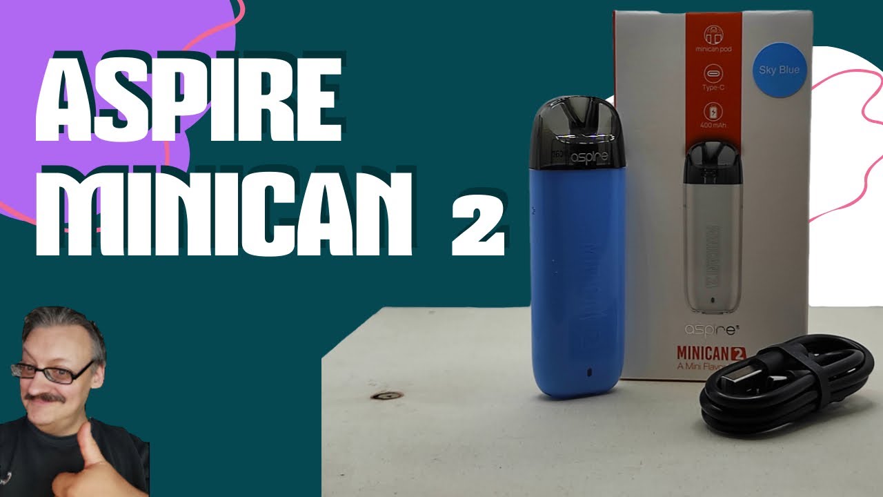 Aspire Minican 2: Mini Pod mit gro&szlig;em F&uuml;llvolumen und viel Dampf Review