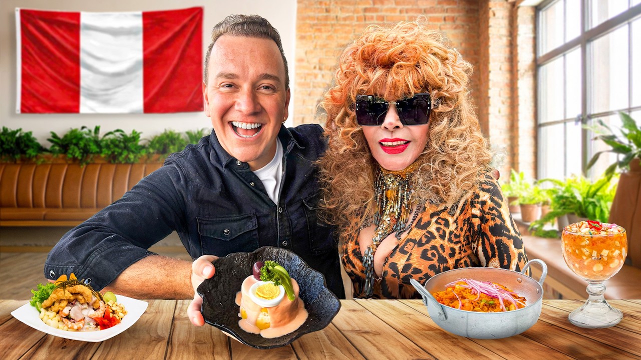 Probando COMIDA PERUANA con LA TIGRESA DEL ORIENTE
