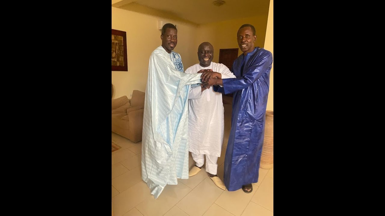 Thi&egrave;s/Tabaski2022: Talla Sylla se rend chez Idy qui  salue ce geste de grandeur du maire sortant