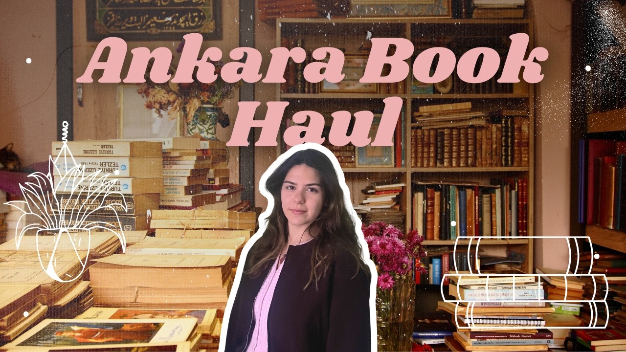I went to Ankara and (of course) came back with a suitcase full of books 📚🤍