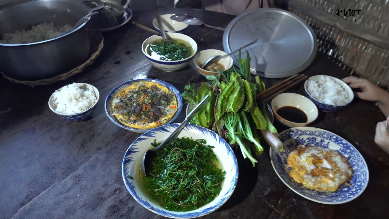 Mắm Chưng Hột Vịt Rau Sống Miền Tây bữa cơm đạm bạc mà sau ngon đến thế | Ký Ức Miền Tây