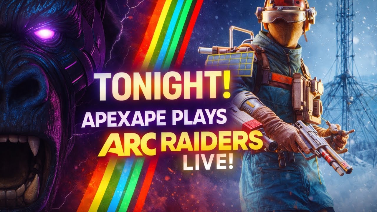 🔴 LIVE ARC Raiders starting at 7:30 PM EST.