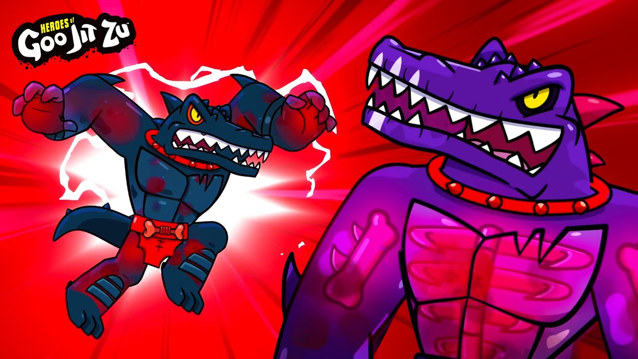 Gooing the Distance! | Heroes of Goo Jit Zu | Cartoons for Kids | Moose Mania