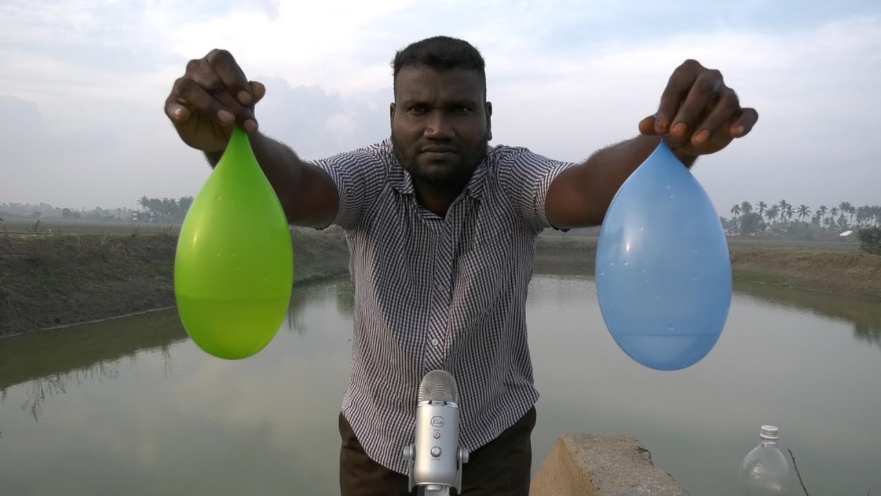 ASMR AMAZING 🎈🎈🎈🎈Balloon Liquid Shaking with Water Bottle Tapping and Shaking.