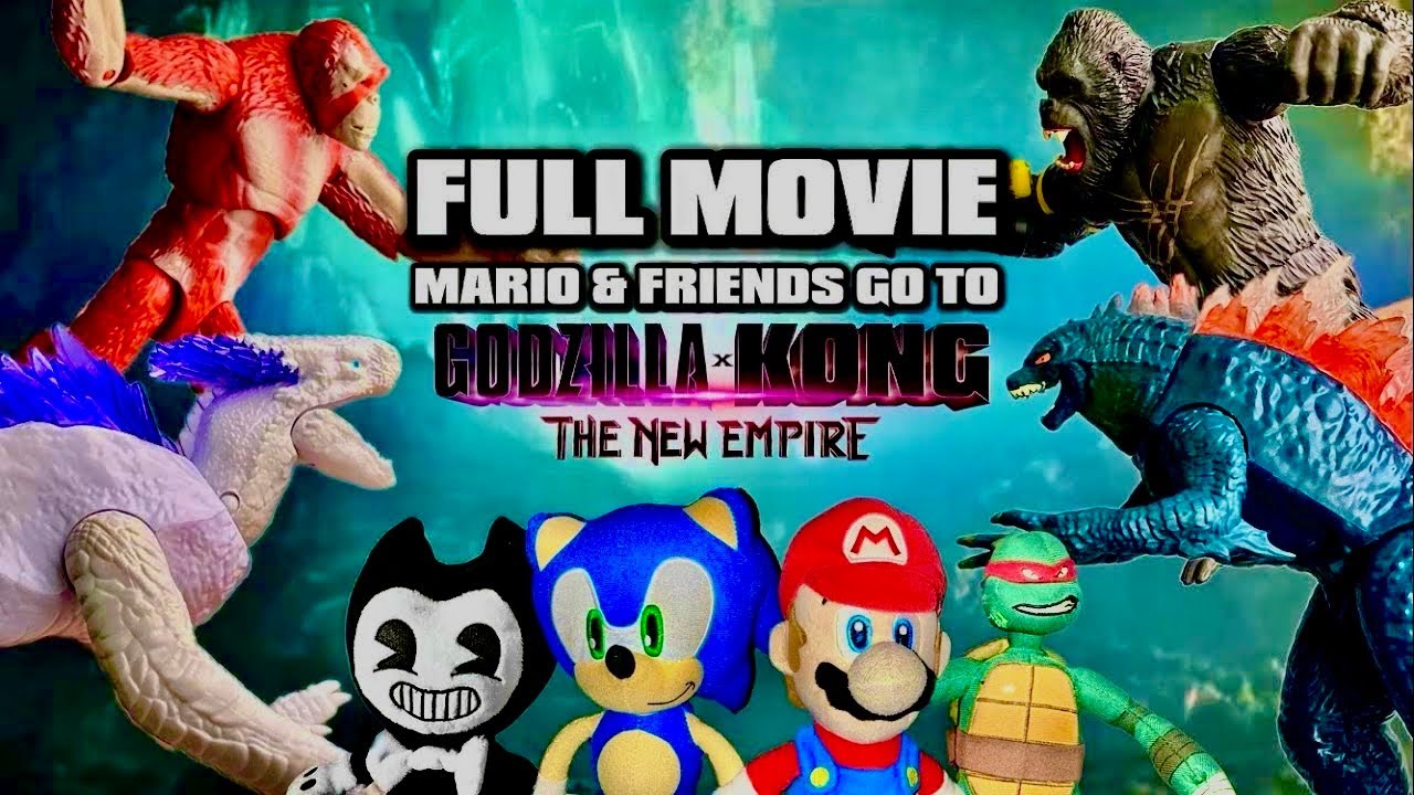 Mario & Friends Go To Godzilla X Kong: The New Empire (FULL MOVIE)