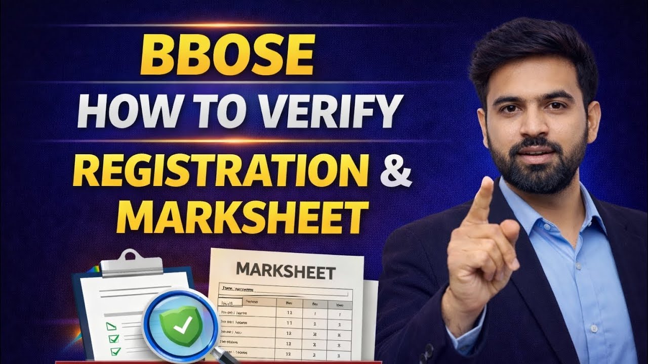 BBOSE me Verification kaise kare | How to verify Registration in BBOSE 
