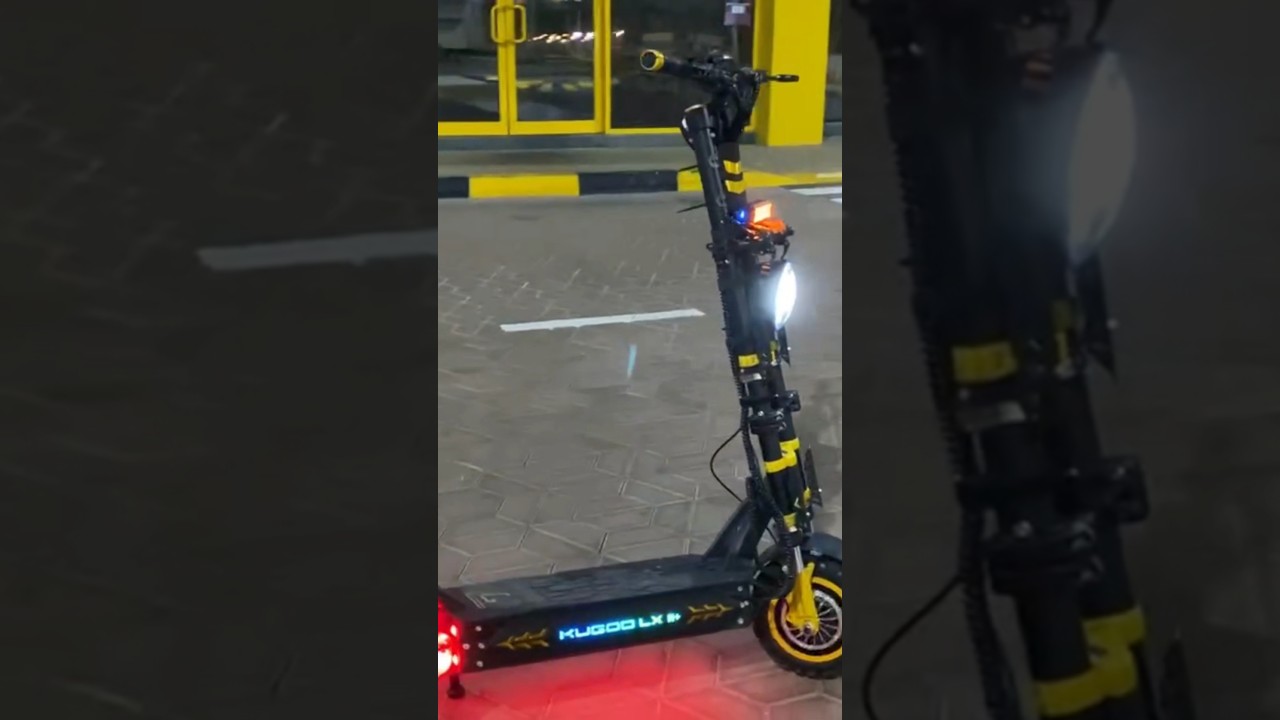 Kugoo LX 11+ YELLOW #electricscooter #kugoo #kugookirin #electricvehicle #escooter
