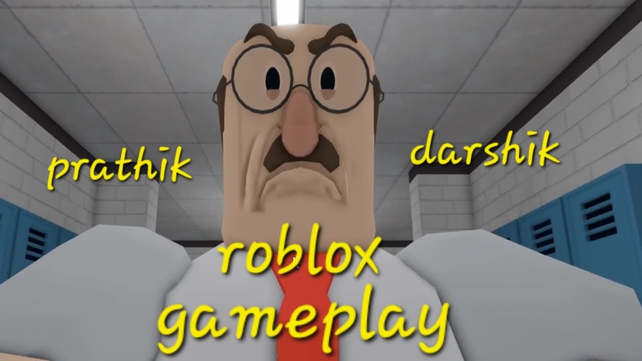 Roblox school escape gameplay prathdarsh gaming gameplay 