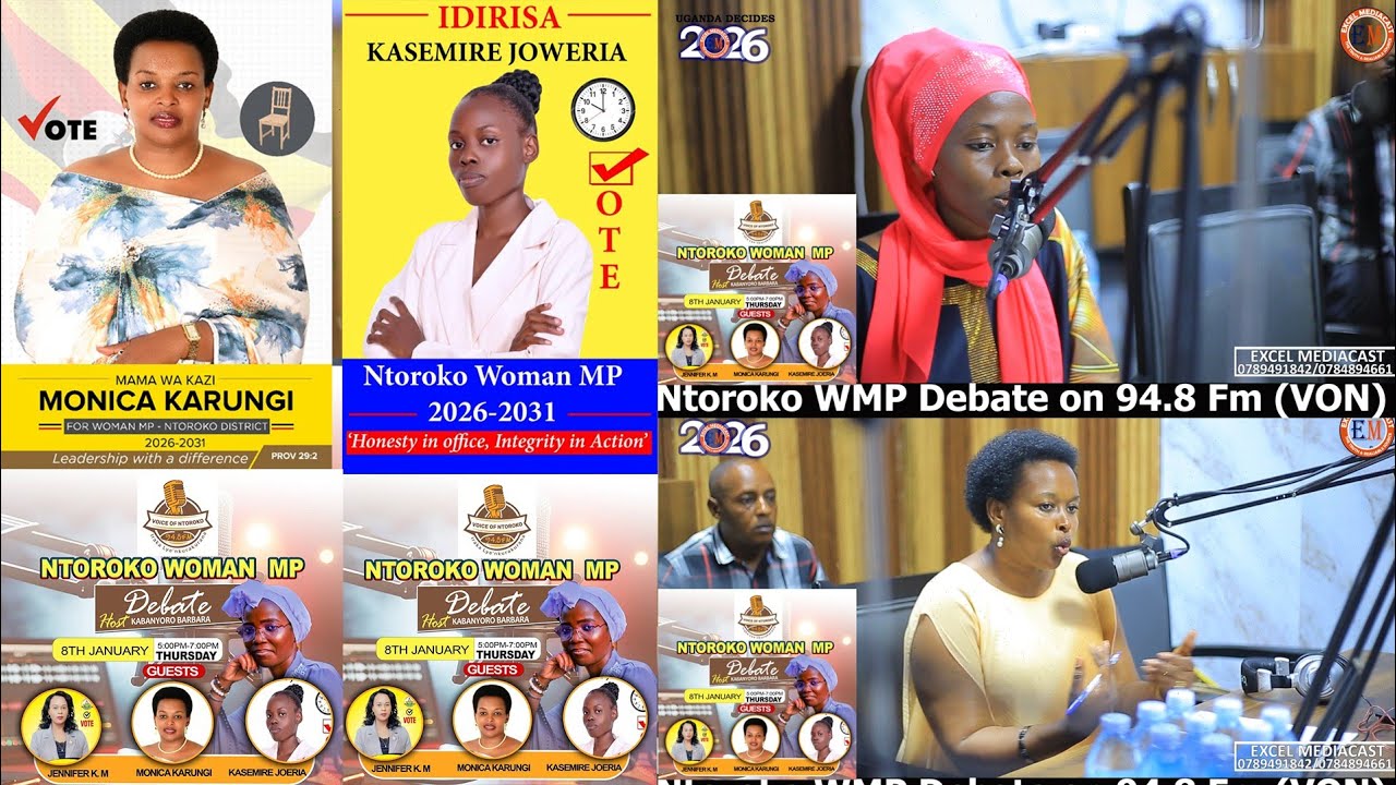women MP Aspirants  on independent Tickets  in Ntoroko ranked 100% in sensitization unlike in NRM 