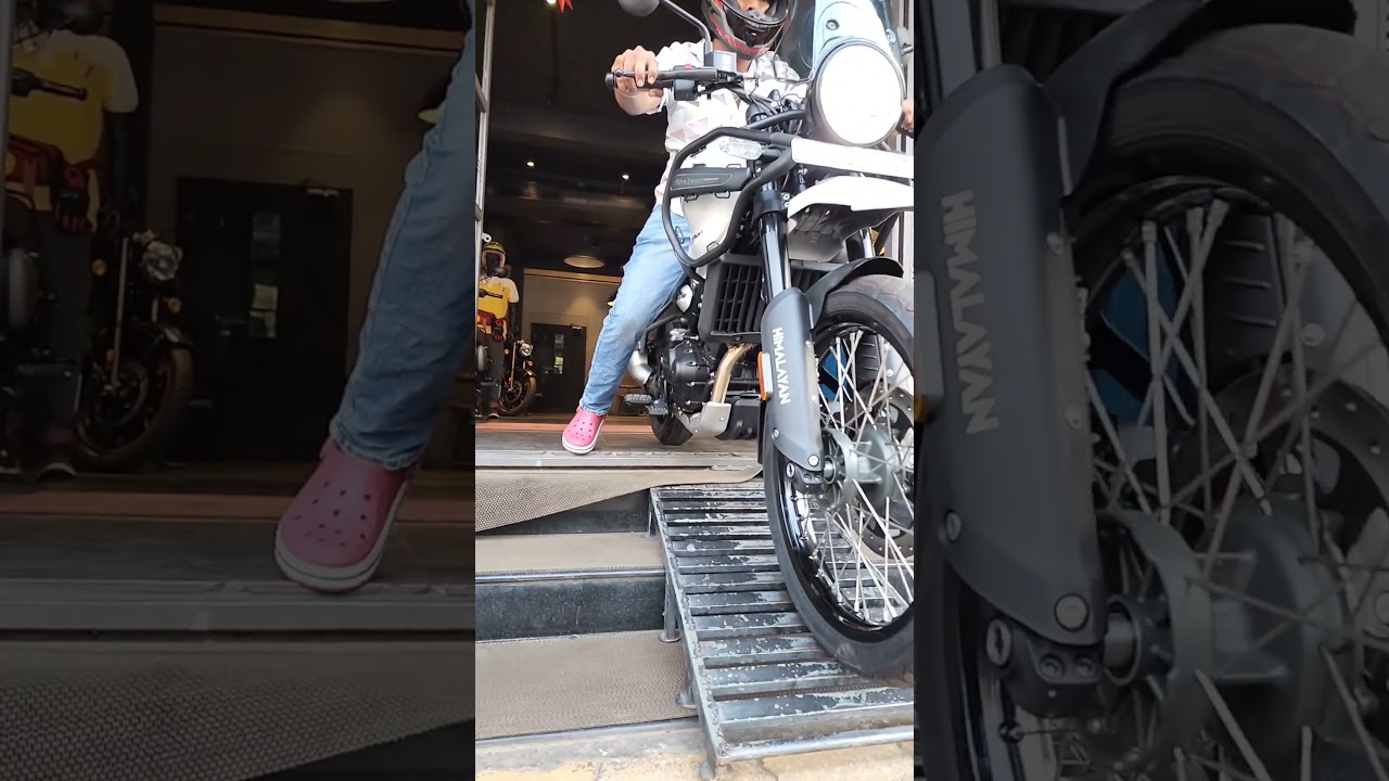 Himalayan 450 Delivery | 1st Kamet White  in kollam kerala 