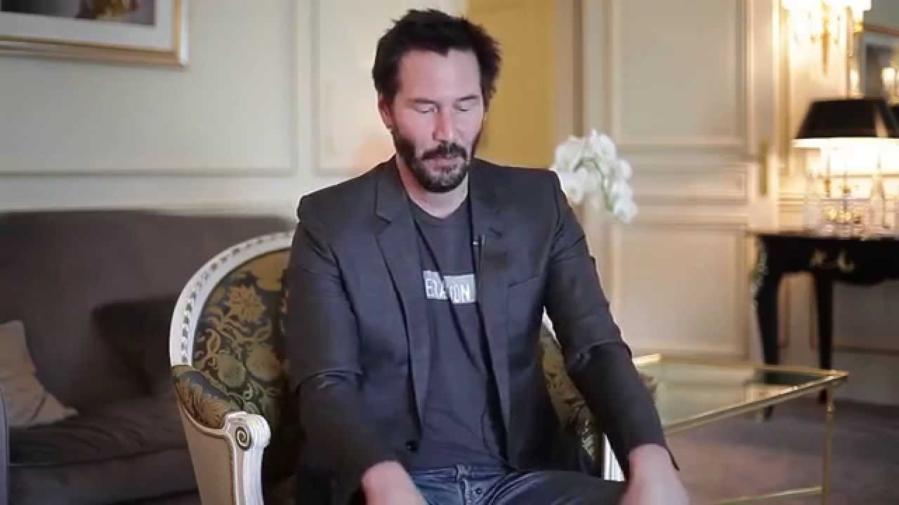 Keanu Reeves, post-it interview