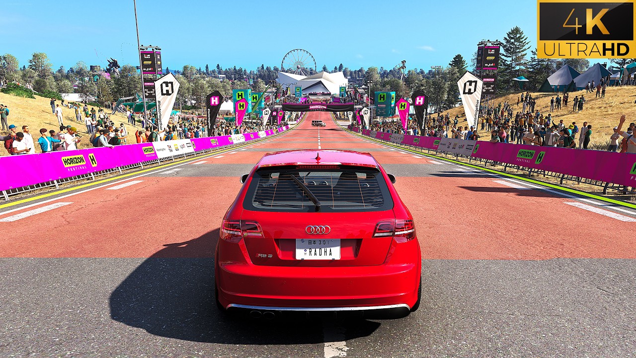 Audi RS3 Sportback | Forza Horizon 6 | Steering Wheel Gameplay