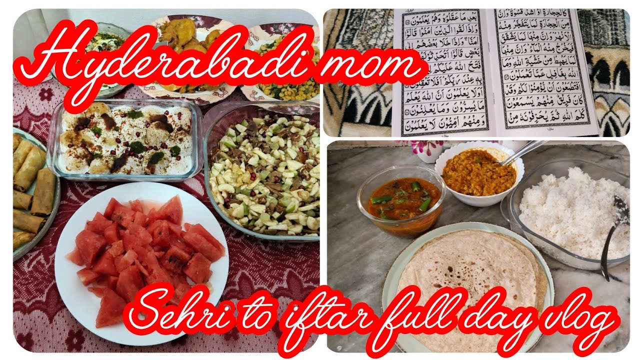 Hyderabadi Mom 🌙 | Sehri to Iftar Full Day Ramzan Routine | YumVlogs 