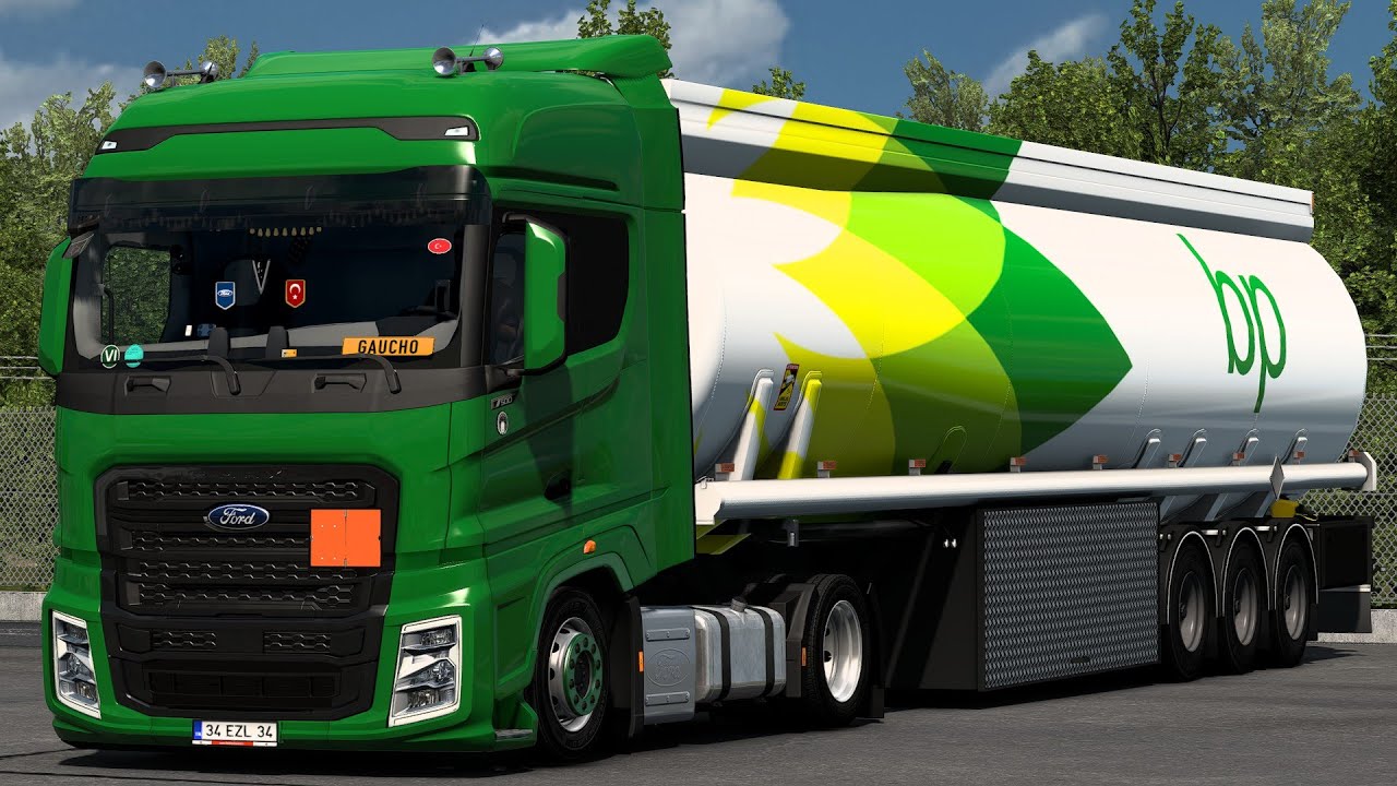 ETS2 | Realistic Driving | Ford F-Max | PNG + JBX | 1.54