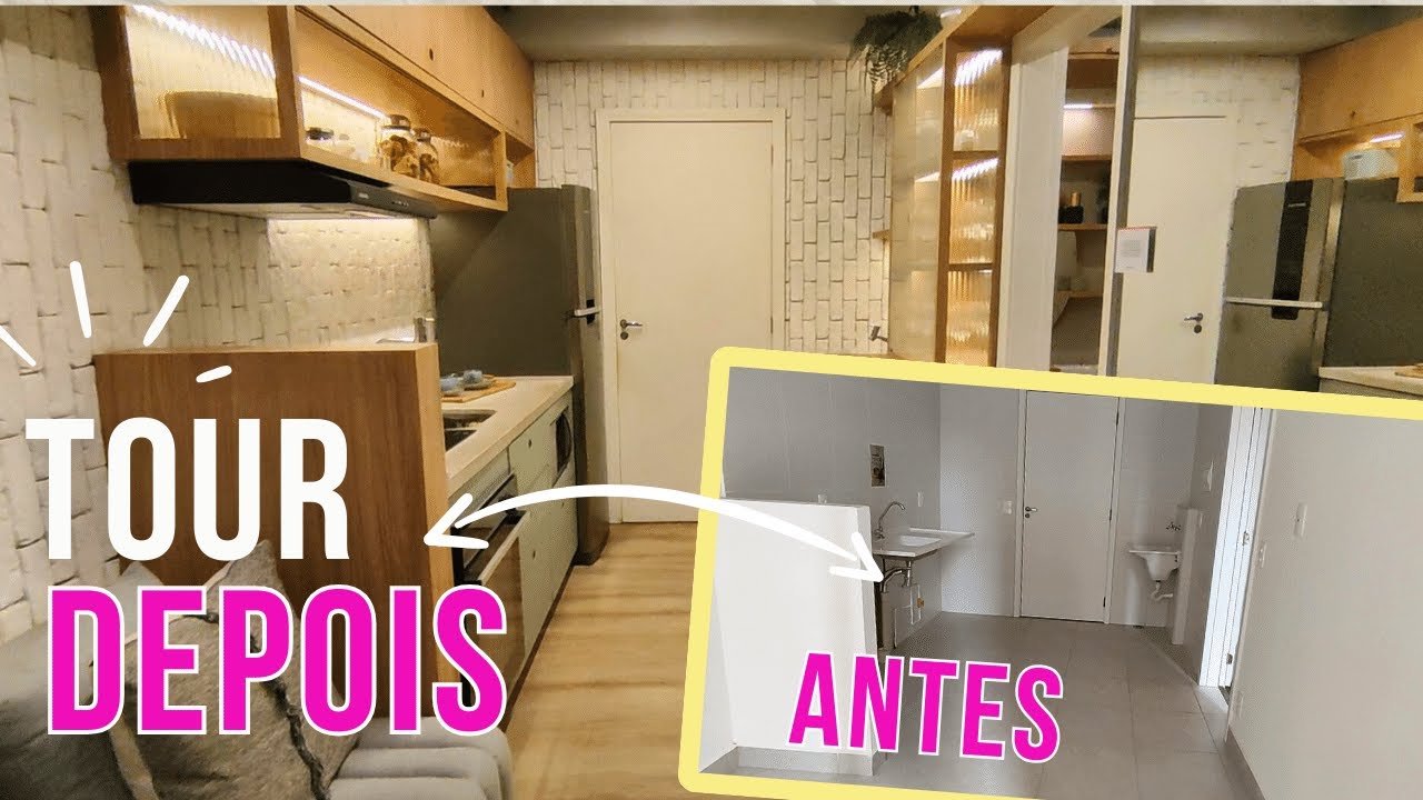 ✨ AP&Ecirc; DECORADO 31M&sup2; ➡  COMO ERA ANTES E  COMO FICOU! 😍