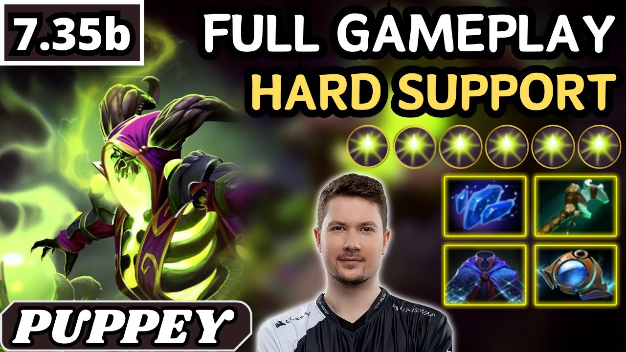 7.35b - Puppey PUGNA Hard Support Gameplay 20 ASSISTS - Dota 2 Full Match Gameplay
