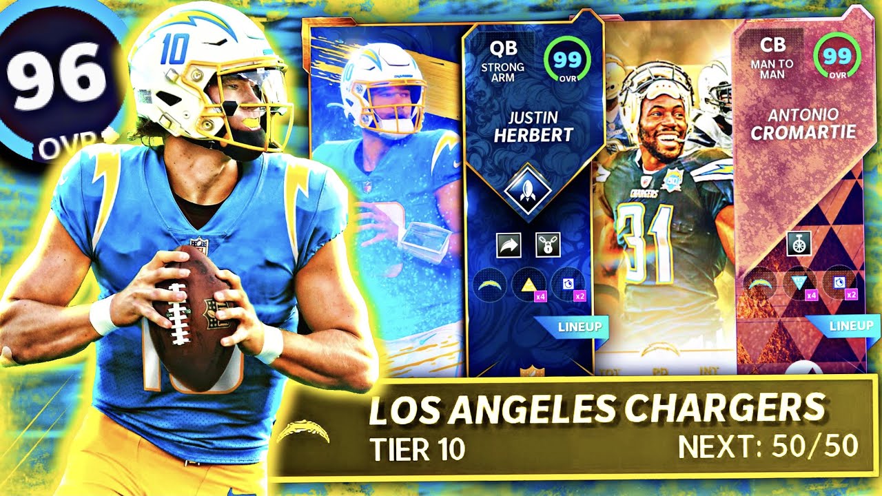 THE BEST CHARGERS THEME TEAM IN MADDEN 21!! FULL LINEUP + CHEMS BREAKDOWN [SERIES 5 UPDATE]
