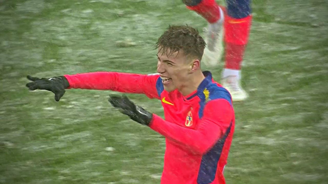 REZUMAT | FCSB - Voluntari 1-0. Tavi Popescu este magnific. A marcat un super gol la ultima fază