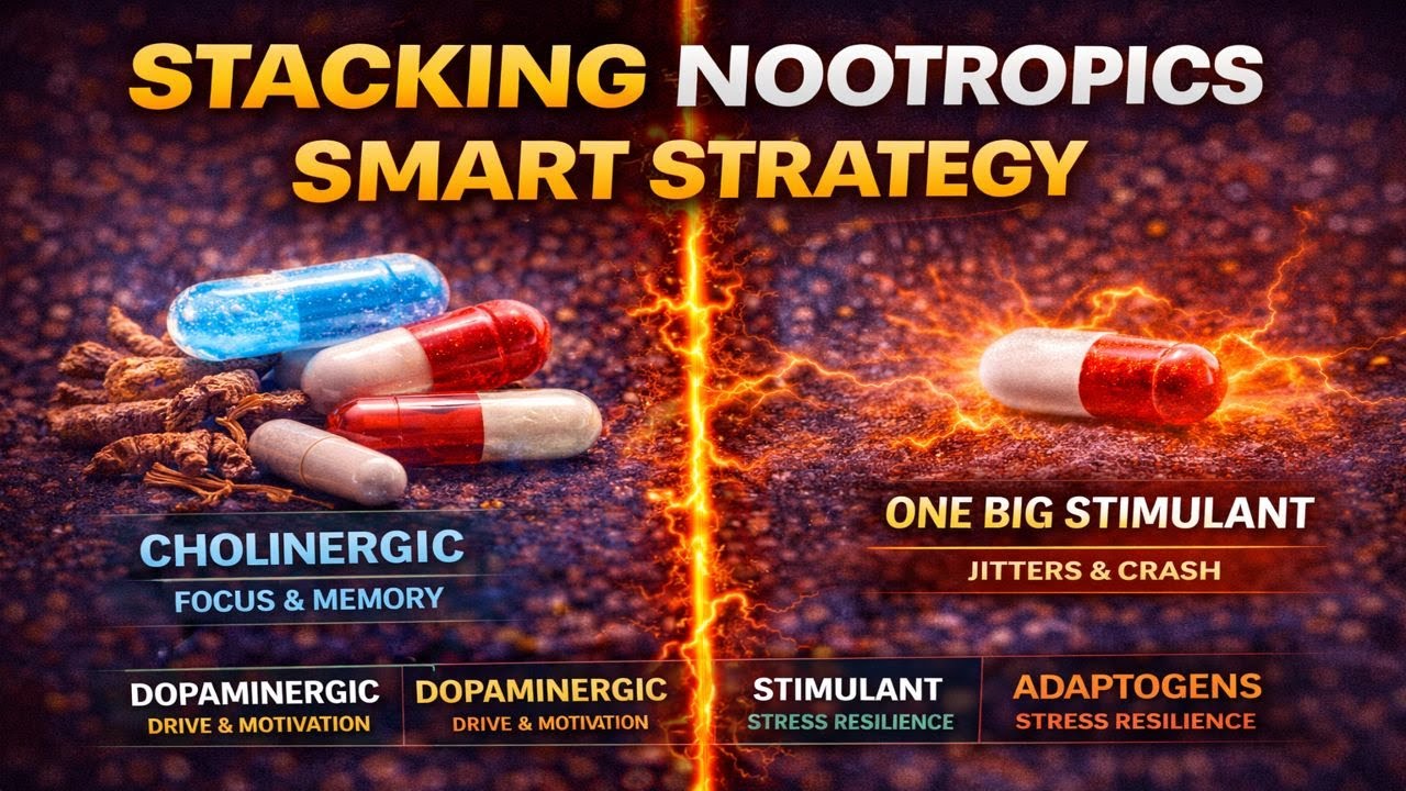 How to Stack Nootropics for Clean, Lasting Focus