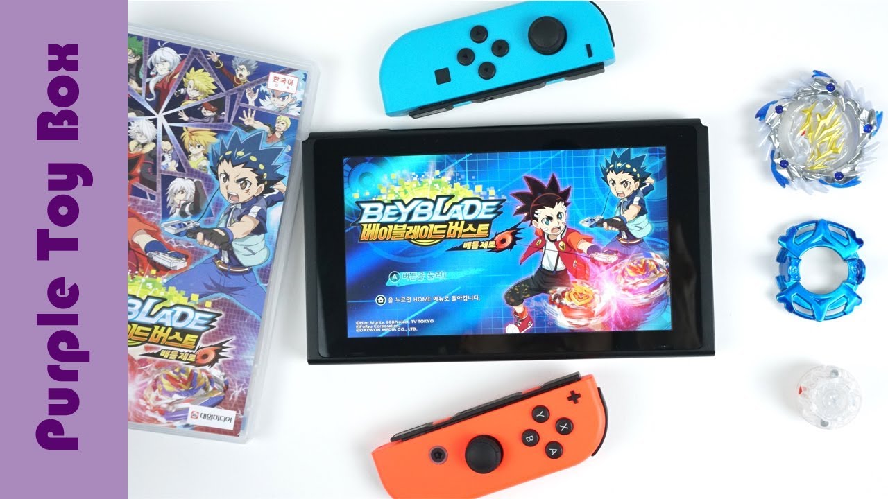 드디어 게임으로 나왔다!! 베이블레이드 버스트 배틀제로 Beyblade Burst Battle Zero Nintendo Switch