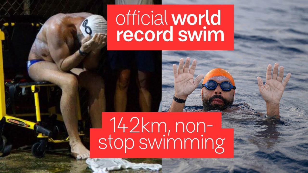 World Record Swim: NEW WR, 60 hours, Sept’24, Longest Unassisted Ocean Swim