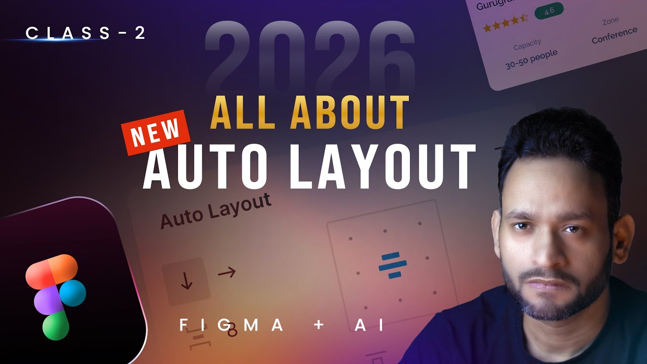 Figma 2026 с ИИ – Занятие 2 | Полное обучение по автоматической вёрстке для начинающих (хинди) #f...