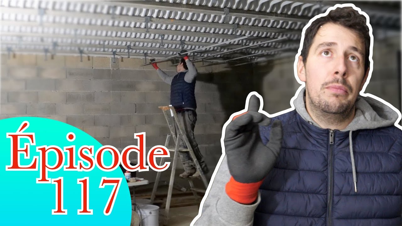 Construire sa Maison ép117, PLAFOND SUSPENDU👍