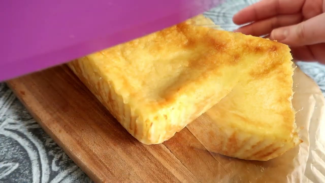 Манно-лимонный пирог! Никакой муки! Во рту тает: чистое счастье!