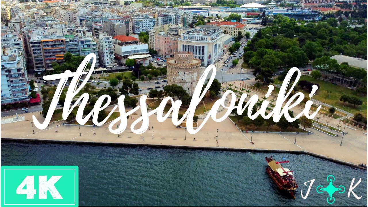 Thessaloniki | 4K Drone Video 📍Macedonia, Greece