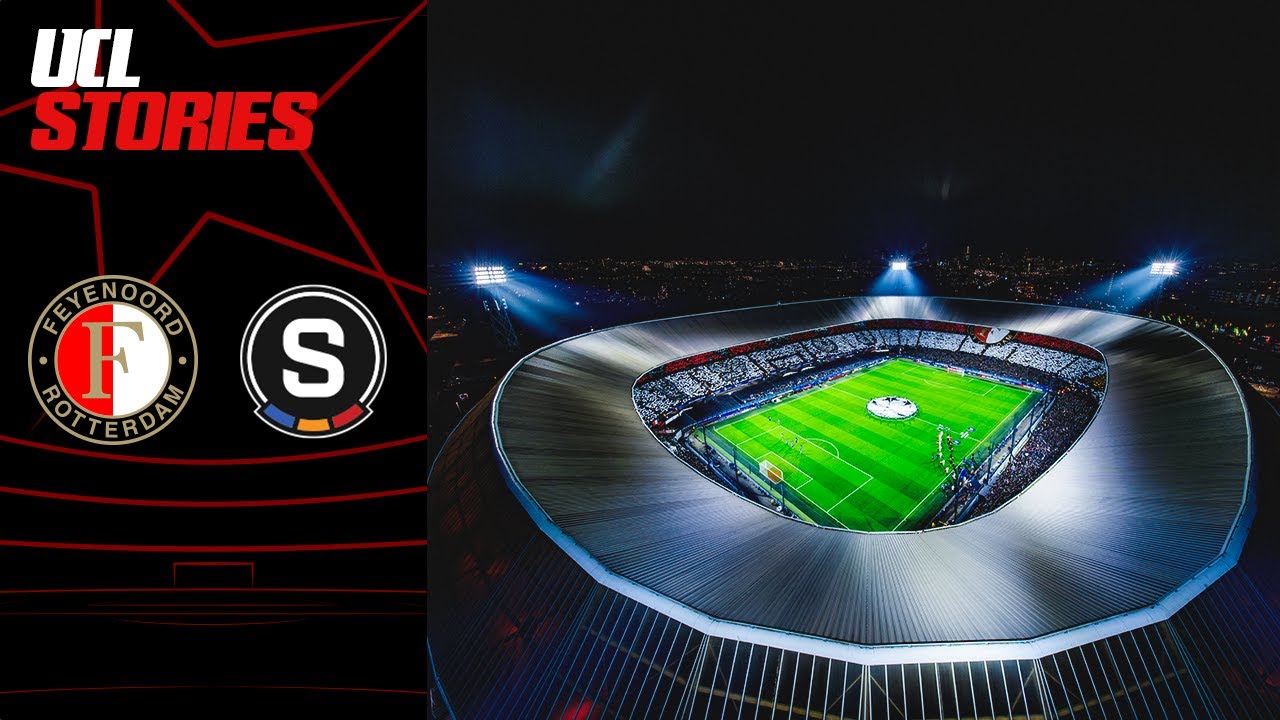 Going SKY-HIGH for a 🟥⬜️⬛️ view | #UCL STORIES | Feyenoord - Sparta Praha