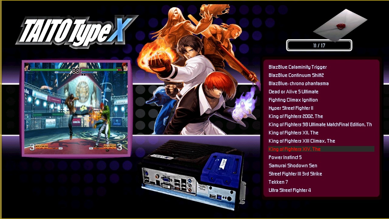 Pack 4 Taito Type X Fighting Games.