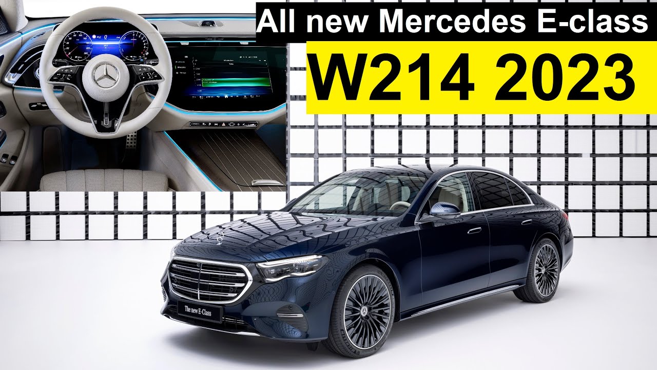 All new Mercedes-Benz E 400 e 2023 4MATIC Exclusive Line W214