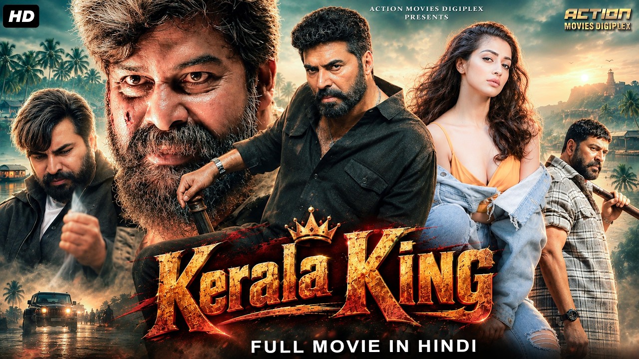KERALA KING - Hindi Dubbed Full Movie | Mammootty, Raai Laxmi, Joju George, | Action Movie