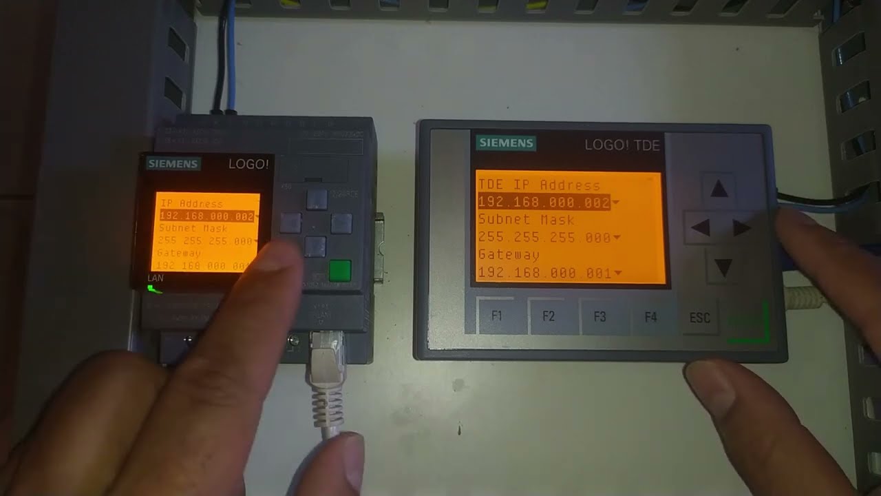 Comunicação entre CLP LOGO e IHM LOGO TDE Siemens. Parte-1
