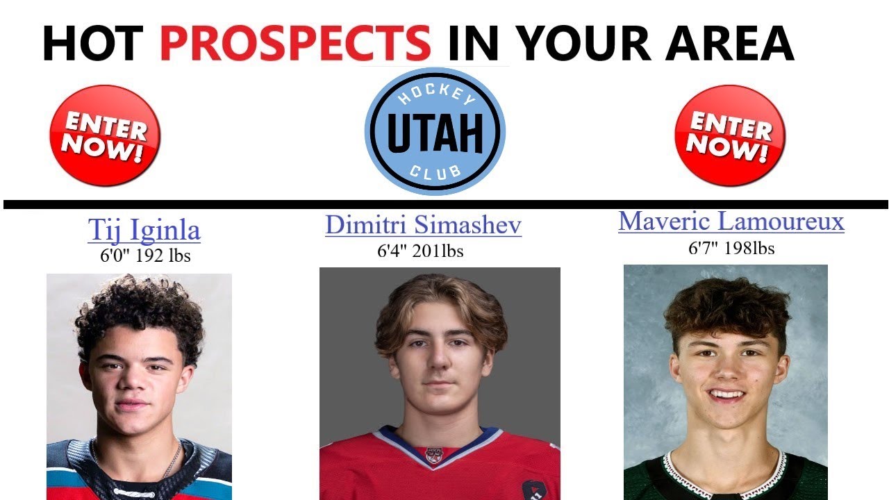 Utah Hockey Club Top 10 Prospects 2024