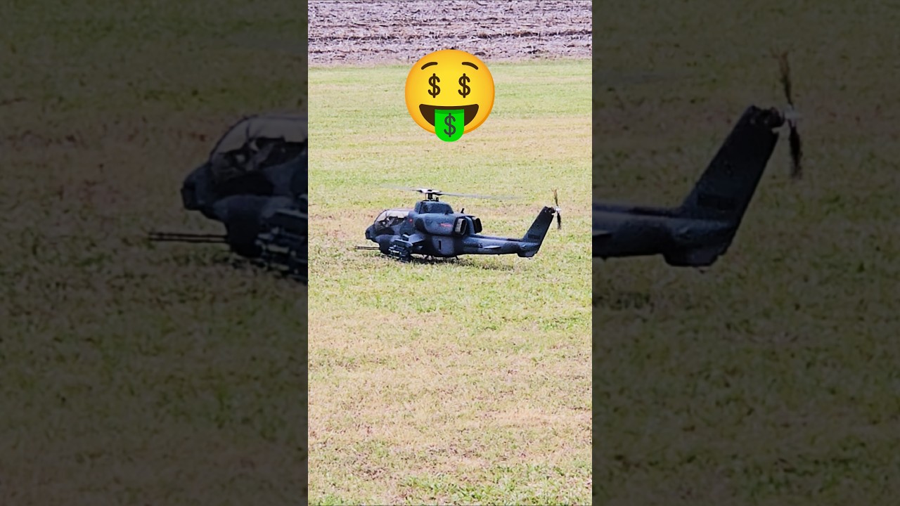 Beautiful Scale RC Helicopter AH-1 Cobra #remotecontrol #amazing #wow