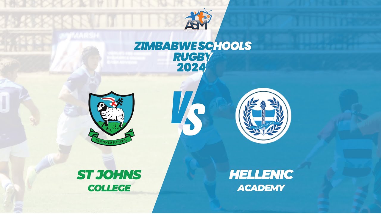 ST JOHN'S BULLETS VS HELLENIC ACADEMY 2NDS (ZIMBABWE SCHOOLBOY RUGBY)