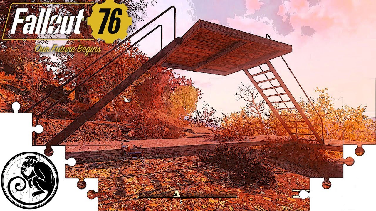 Fallout 76 PortaFort Variations - Four Mobile Camp Designs on One Foundation