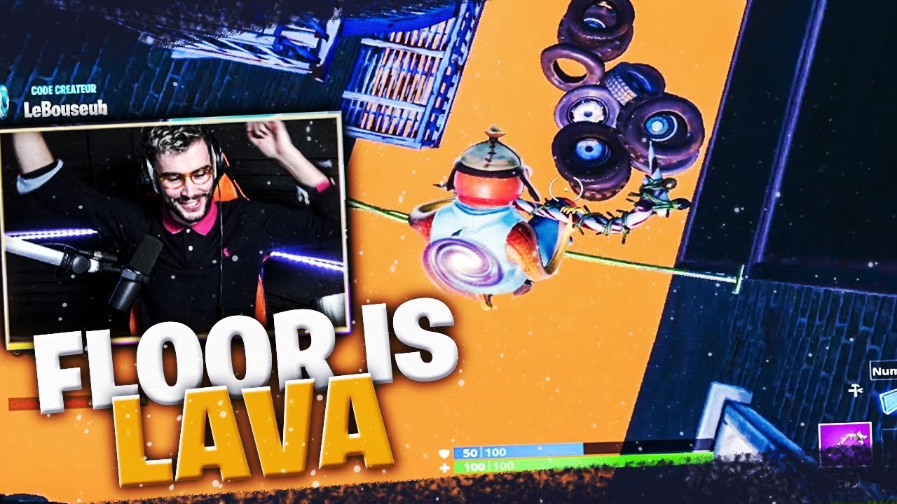 DEATHRUN INÉDIT ''THE FLOOR IS LAVA'' AVEC LA TEAM CROUTON !!