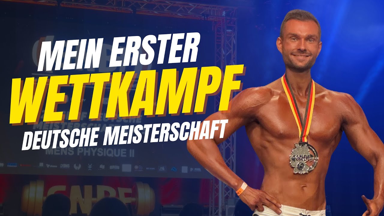 Meine ERSTE BODYBUILDING Saison – DEUTSCHER VIZEMEISTER! | GNBF Deutsche Meisterschaft 2025