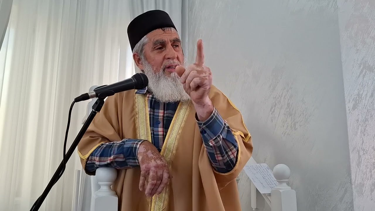 Ни үкенеч вә хәсрәт миңа кәферне дус тотмаган булсам. Зөфәр хәзрәт Тахавиев.