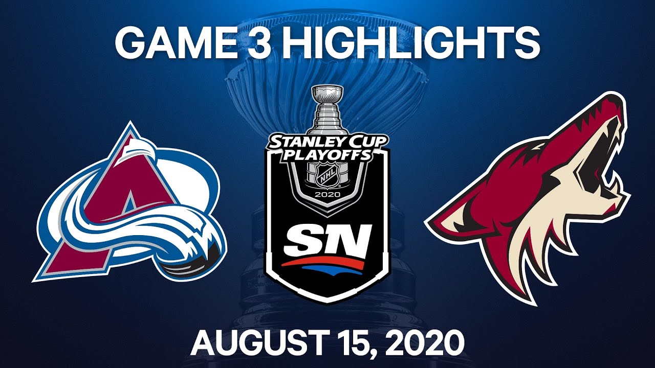 NHL Highlights | 1st Round, Game 3: Avalanche vs. Coyotes – Aug. 15, 2020