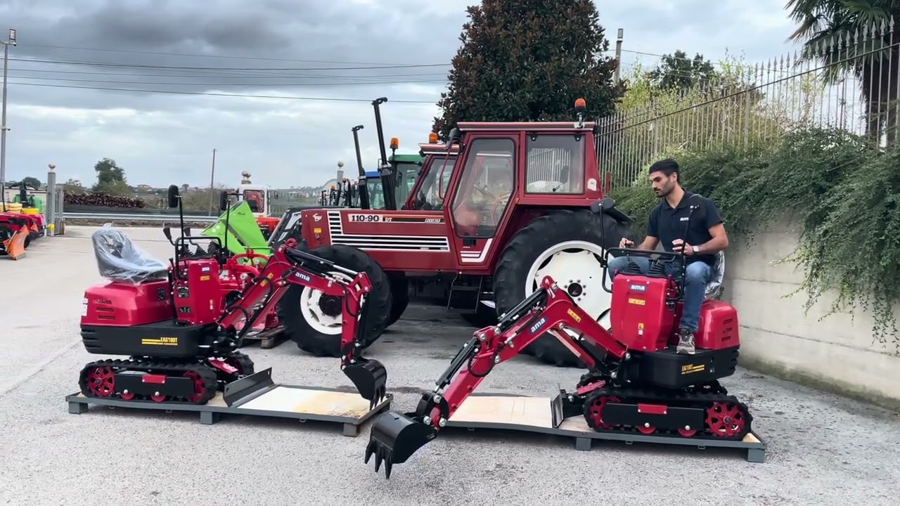 Miniescavatore AMA Garden EAG100T
