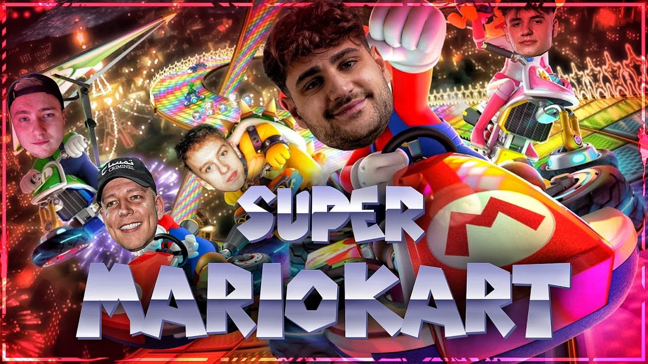 1200 EURO WETTE GEGEN MONTE💸 WER IST DER BESSERE FAHRER IN MARIO KART👀 mit Danny, Hugo, Eldos & CO.🔥
