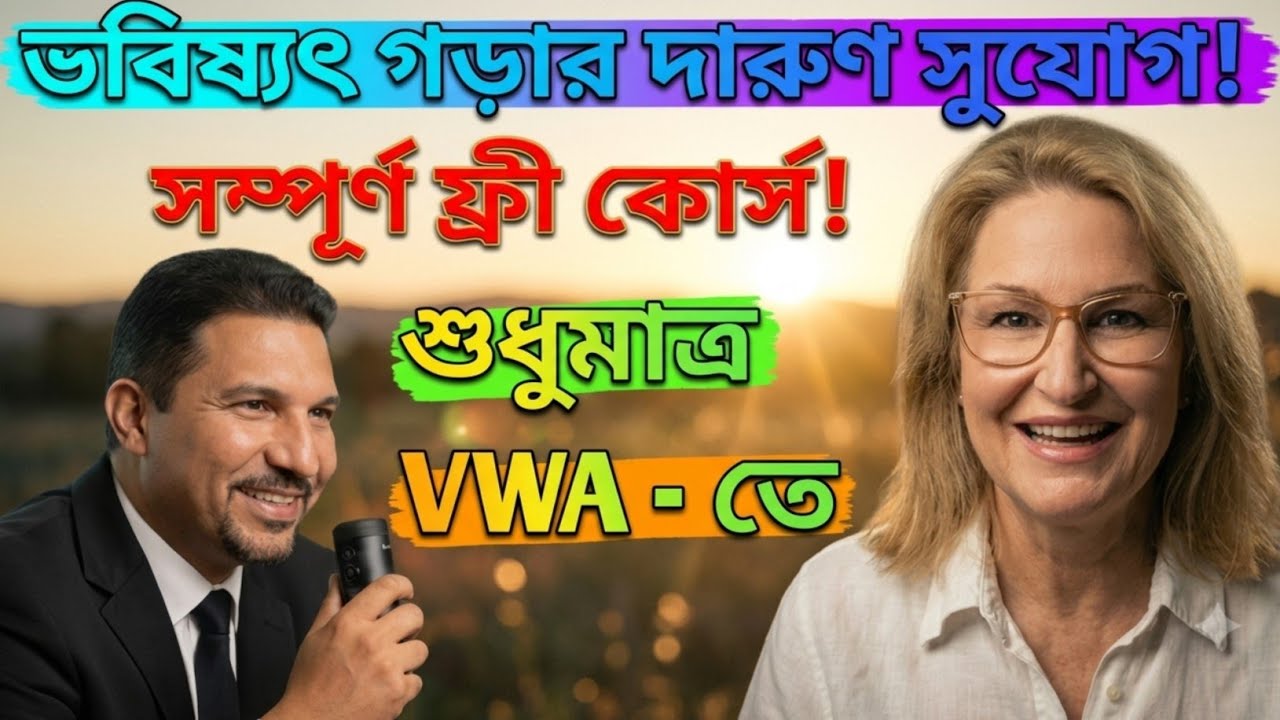 এক টাকাও খরচ না করে কীভাবে নিজের স্কিল ও ব্যবসা গড়ে তুলবেন? VWA | Ash Mufareh | Jeanne Alleva 