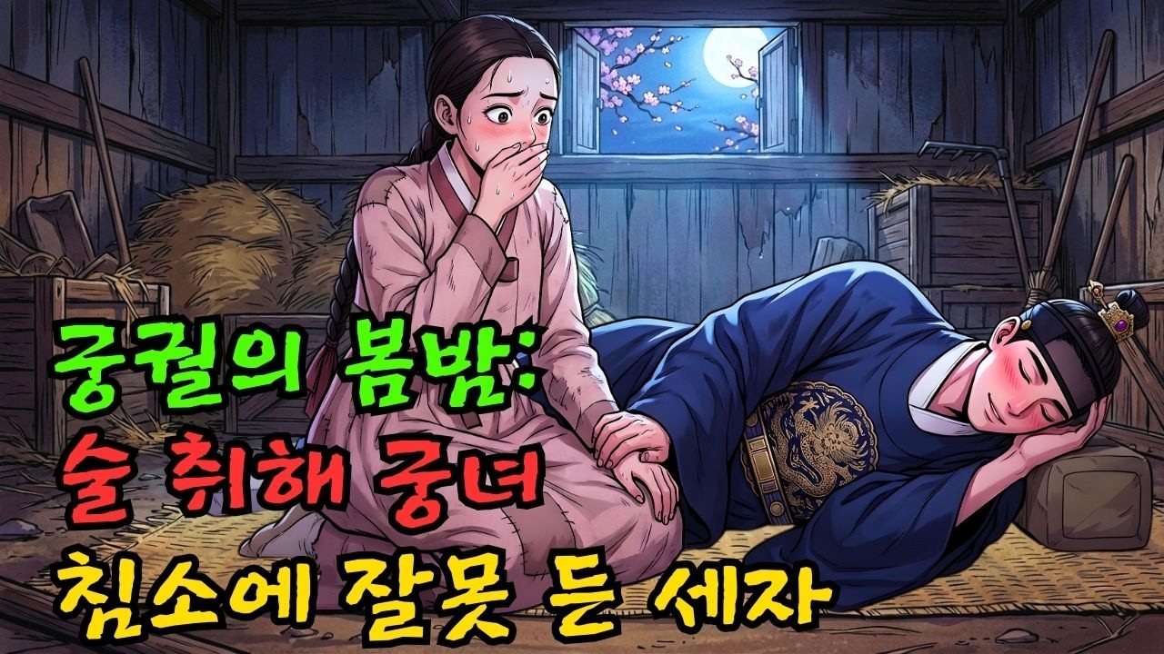 잠결에 끌어안은 남자의 정체가 조선의 지존?! 하급 무수리 침상에서 눈을 뜬 세자 저하의 거침없는 직진